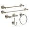 Liberty Hardware Delta Porter 5.98 in. H X 3.78 in. W X 2.95 in. L Brushed Nickel Robe Hook 78435-BN1 - alternate 2